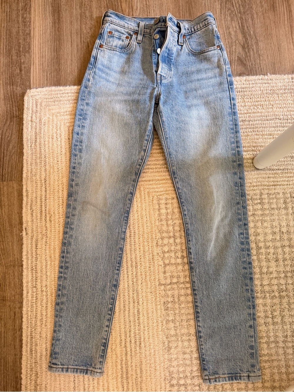 Levi’s 501 Straight Leg Skinny Jeans